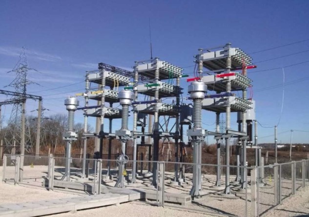 Батареи конденсаторов на подстанциях
